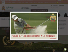 Tablet Screenshot of golf.lerobinie.com